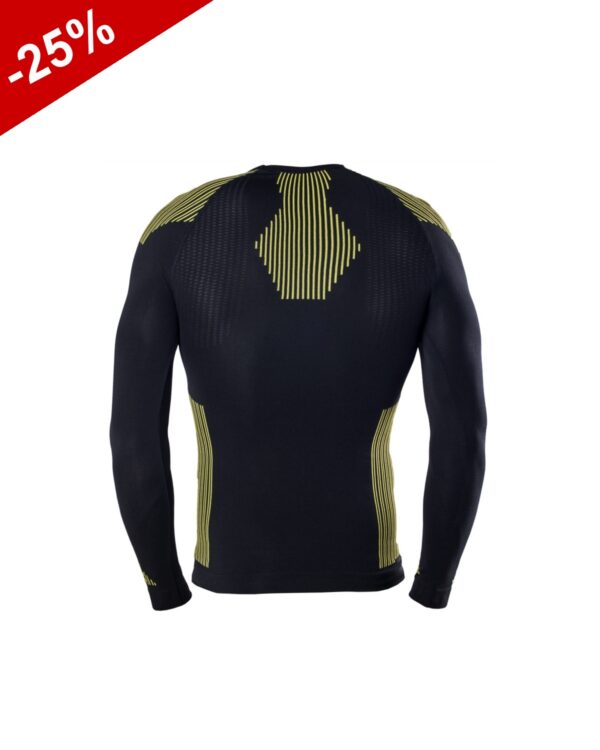 Ropa tecnica BIOTEX BIOFLEX WARM Manga larga - Negros - Imagen 2