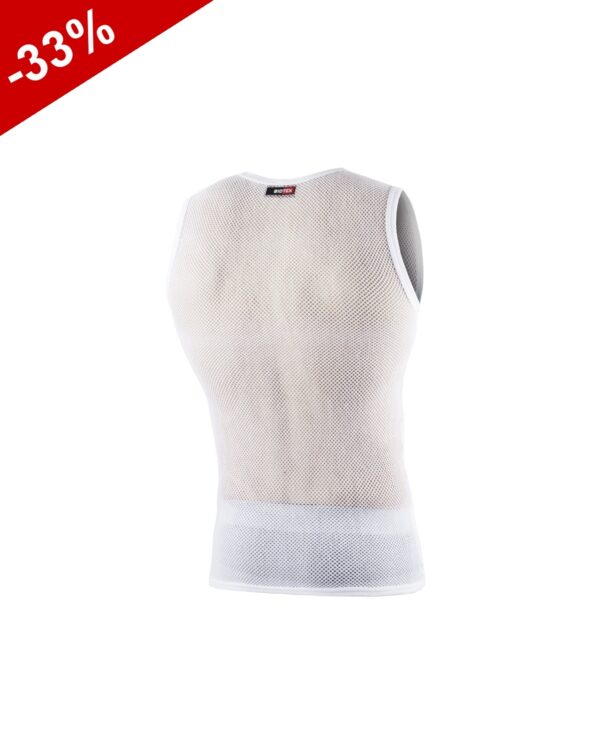 ROPA TECNICA BIOTEX POWER sin mangas - Blanco - Imagen 2