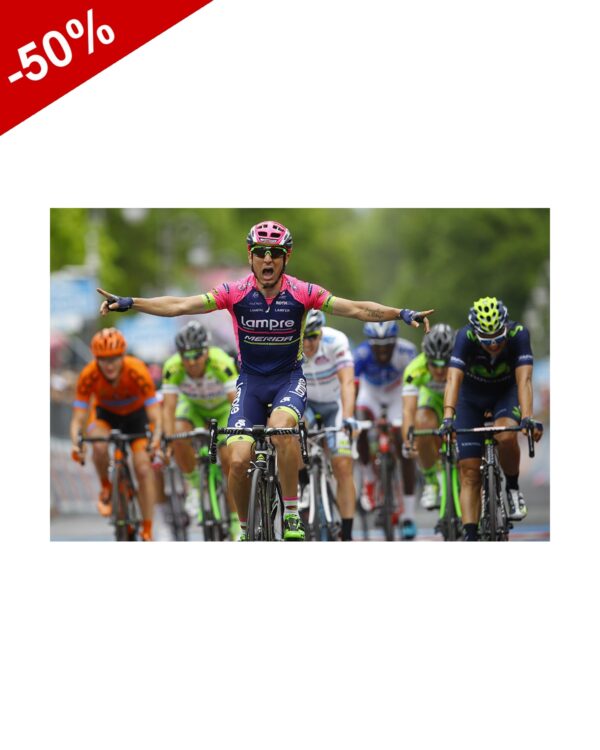 CASCO SUOMY GUN WIND Team LAMPRE MERIDA - Rosa Fluo - Imagen 3
