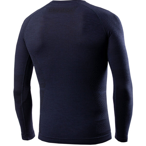 Ropa tecnica BIOTEX MERINO Manga Larga  - Azul - Imagen 2