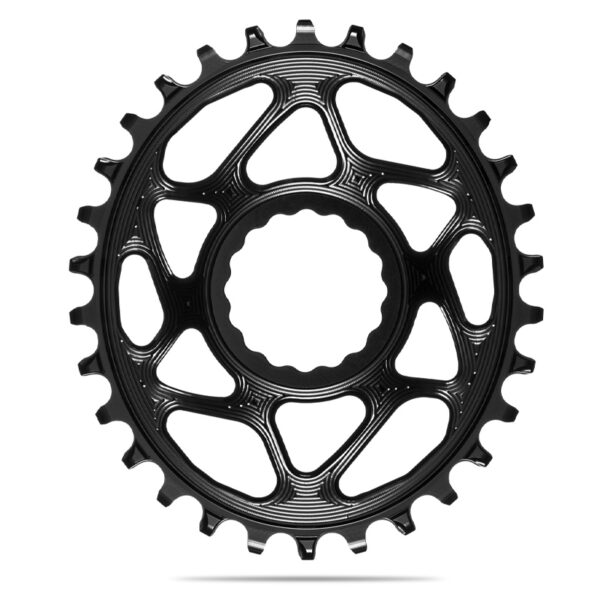 PLATO OVALADO RACE-FACE - ABSOLUTEBLACK
