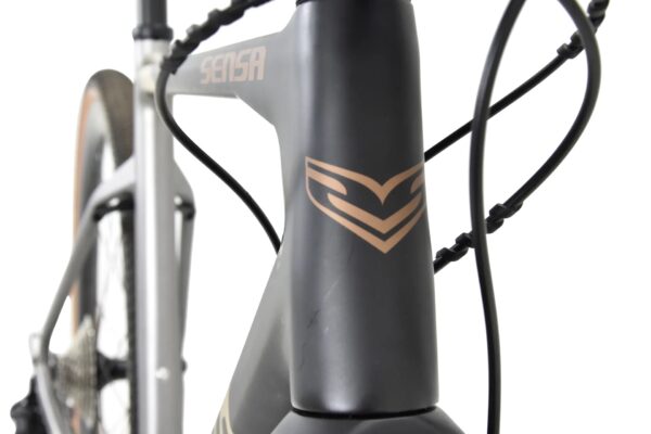 SENSA GIULIA GRAVEL ELITE GRX 2x12v + RUEDAS CARBONO SUPRA - MAT BLACK / SAND - Imagen 5