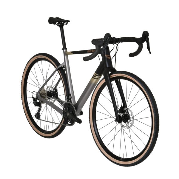 SENSA GIULIA GRAVEL ELITE GRX 2x12v - MAT BLACK / SAND - Imagen 2