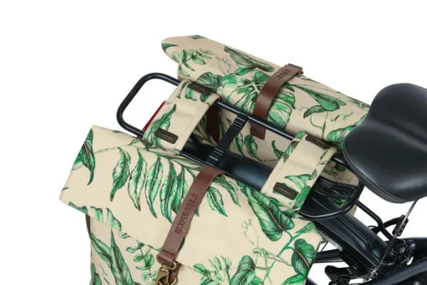 ALFORJA BASIL EVER-GREEN DOBLE 32L - BEIGE - Imagen 4