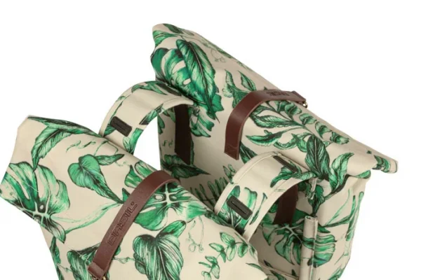 ALFORJA BASIL EVER-GREEN DOBLE 32L - BEIGE - Imagen 2