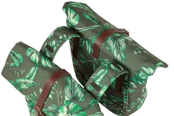 ALFORJA BASIL EVER-GREEN DOBLE 32L - VERDE - Imagen 2