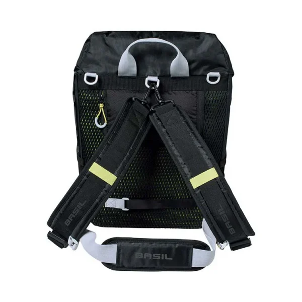 ALFORJA / MOCHILA BASIL MILES DAYPACK 17L - NEGRO - Imagen 2