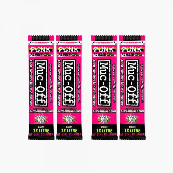 KIT DE LIMPIADOR BICI MUC-OFF PUNK POWDER + BOTELLA - Imagen 2