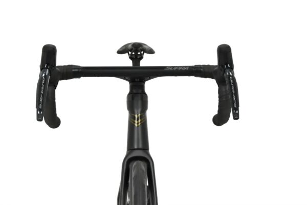 SENSA GIULIA GF 2025 - SHIMANO DURA-ACE DI2 12v - FULL OPCION - Negro / Gold - Imagen 6