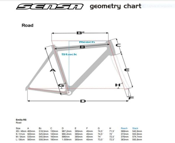 SENSA EMILIA RS 2025 - SHIMANO 105 12v - Azul / Negro - Imagen 2